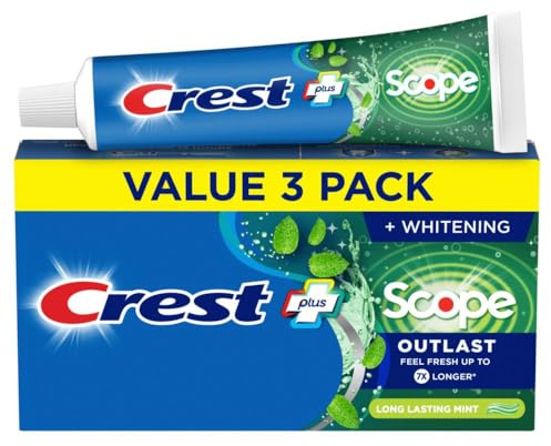 Crest Complete Whitening Plus Scope Minty Fresh - Aufhellende Zahnpasta