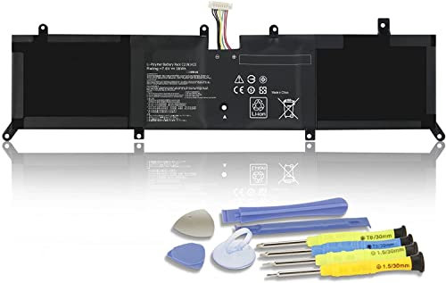 ANTIEE C21N1423 Batería para ASUS X302 X302L X302LA X302LJ X302UA X302UJ X302UV F302LA F302LJ F302U F302UA P2320LA P2320UA R301LA R301LJ R301UA R301UV ZenBook P302LA P302LJ P302UA P302UJ P302UV