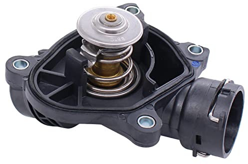 HouYeen Thermostat de liquide de refroidissement pour moteur 1 3 5 6 7 séries X3 X5 E46 E53 E60 E61 E63 E64 E65 E66 E67 E70 E81 E83 E87 E90 E91 E92 E93 1517 17 1717 80581 1