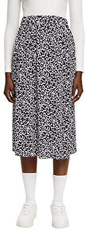 ESPRIT Damen 993EE1D301 Rock, 402/NAVY 3, 38