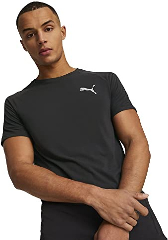 PUMA Herren Evostripe T-Shirt Schwarz, S
