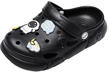 Mules et Sabots Enfant Garcon Fille Chaussures de Jardin et Piscine Eté Pantoufles Maison Bébé Fille Garçon Sandales de Plage Antidérapant Chaussons Intérieur et Extérieur