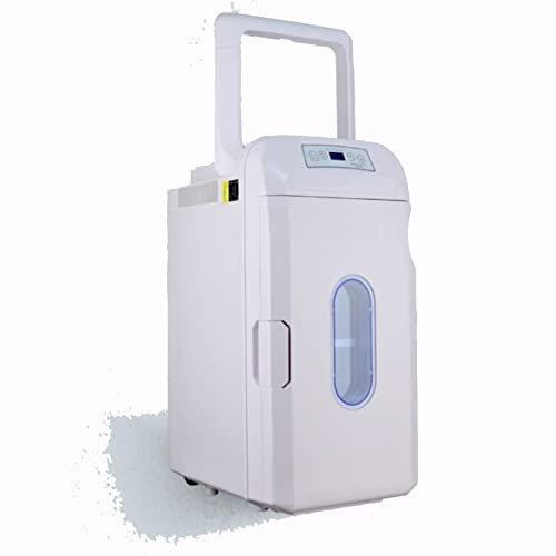 35L Réfrigérateur Double Usage Maison Voiture Réfrigérateurs Mini Congélateur Boîtier 12V 70W Portable Ultra Silencieux Refroidissement Chauffage Réfrigérateur Voyage ( Color : White-35L , Size : 24v/