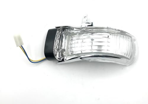 HZ-DESIGN Außenspiegelblinker Blinkleuchte Spiegelblinker Links Weiß kompatibel mit Touran 1T1 1T2 bis 05.09