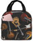 OHWODA Isolierte Lunchbox, Motiv: Gitarren bedruckt, langlebig, tragbar, für Outdoor/Arbeit