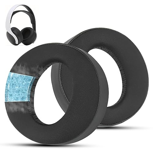 Kühlgel Ohrpolster für Sony Pulse 3D PS5 (Nicht Passend Pulse Elite)Schwarz