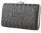 CORIOS Sac Tissé en Paille pour Femme Sac de Soirée Sacs à Main D'épaule de Mariée Sacs Fourre-Tout de Chaîne Élégant Sac à Bandoulière Pochettes et Clutches pour Mariage Voyage Bal Fete Noir