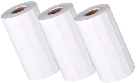 EXCEART Sofortbildkamera-zubehör 3 Rollen Hochklares Thermopapier Für Fotodrucker Einfach Zu Verwenden Xh03