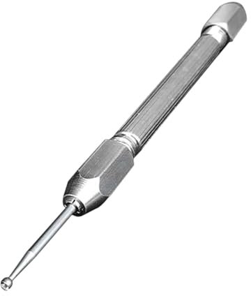 harayaa Redondeador de Alambre, Herramienta para Hacer Joyas con Extremo de Alambre, rebaba de Copa Redonda, para reparación de Joyas artesanales, 1.0 mm