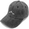 YULOONG Vintage Baseball Cap Mens Berggipfel Peak Stickerei Baseball Hüte Klassische Gewaschene Baumwolle Dad Cap Womens Outdoor Sport Cap Verstellbar Schwarz