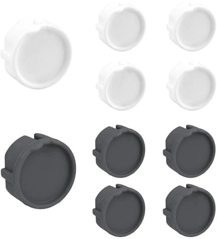 0XBIT 10 Stück Steckdosen Schutz, Kieselgel Steckdosen Sicherung, Vollständiges Abdeckungsdesign, Steckdosen Abdeckung Wirksamer Schutz, Bieten, Familien Eine Sichere Umgebung