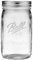 Ball Wide Mouth Glass Mason Jars with Lids and Bands, Used for Canning, Pickling, Juice, Jam, Jelly, Quart Size 32 Ounce (Pack of 3)