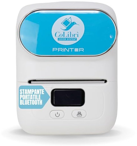 PERFECTA COLIBRI Impresora de etiquetas adhesivas - Impresión de etiquetas adhesivas personalizadas con facilidad para escuela, hogar y oficina - Impresora de etiquetas térmica portátil