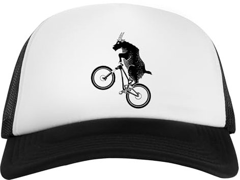 Newtee Mountain Bike Goat Unisex Cap Flexible Baseball Snapback Für Damen Herren