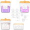 efluky 3+1 Pack Laundry Pods Container and Dryer Sheet Holder Set with Bamboo Lid and 16 Labels, Laundry Containers, Clear Laundry Room Organization Containers for Washing Pods, Powder, Scent Booster
