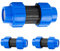 Wzzy Gurden Raccord PE à Visser MDPE : raccord pour Extension de Tuyau de Tuyau, 32 mm, Technologie de Connexion Quick&Easy, sans Outil (3 pièces)