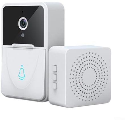 Videocitofono ricaricabile con telecamera HD e infrarossi per una maggiore sicurezza