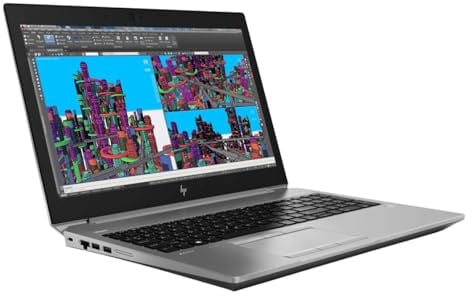 HP ZBook 15 G5 15,6 pulgadas 1920 x 1080 Full HD Intel Core i7-8850H 512GB SSD Disco duro 32GB Memoria Windows 11 Pro Graphics Nvidia Quadro P1000 Notebook Portátil (Reacondicionado)