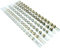 Toolzone 6pc Socket Rail Set 2 x1/4'' 2 x3/8' 2x1/2'' Organiser Storage Holder TZ SS122