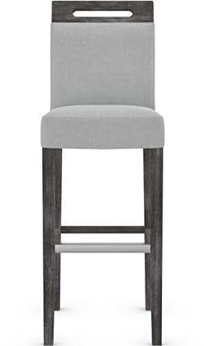 Modena Bar Stool Fabric (Grey)