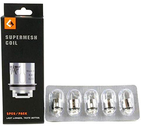 Geek Vape Super Mesh Spulen Shield Tank Mesh Spulen Aero Tank Mesh Spulen 5 Stück