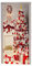 A.Monamour Stickers Muraux Intérieur De Chambre De Vacances De Noël Blanc Arbre De Cheminée Guirlande Décoration Boîte Cadeau Porte Stickers Papier Peint Peintures Murales Porte Autocollants