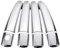 Viviance 8 PCS Accessoires de Voiture Garniture chromée Poignée de Porte Housse Compatible avec Peugeot 08-10 207 308 407 Compatible avec Citroen C4 C6 C4 Picasso