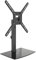 Barkan Tischplatte TV Standfuss TV Wandhalterung 13-65 Zoll Schwenkbar & Neigbare TV Ständer, hält bis 36Kgs, Patentiert, Gehärtetes Glas, für LED OLED LCD, Max. VESA 400x400