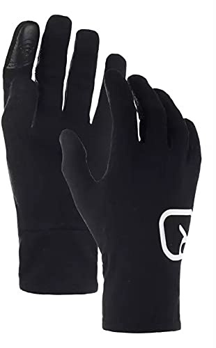 Ortovox 185 Rock'n'Wool Glove Liner Handschuhe Black Raven M