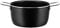 Alessi Pots&Pans Casseruola al, Alluminio con Rivestimento Antiaderente, Inossidabile 18/10, Fondo in Acciaio Magnetico Adatto Anche alla Cottura a Induzione, Nero, 20 cm