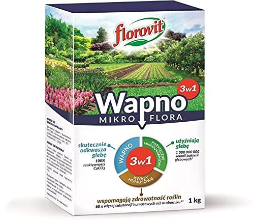 Gartenkalk Rasenkalk Düngekalk Naturkalk Mit Mikroorganismen Huminsäuren 1kg