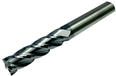 CNC QUALITÄT Hartmetall Fräser - Schaftfräser Ø 3 mm/Ø 4 mm/Ø 5 mm/Ø 6 mm / 8 mm / 10 mm / 12 mm / 16 mm / 20 mm - VHM Fräser EXTRA LANG - High Performance Cutting (Ø 8 mm)