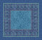 Bassetti TISCHDECKE, Baumwolle, BLAU, 170x170