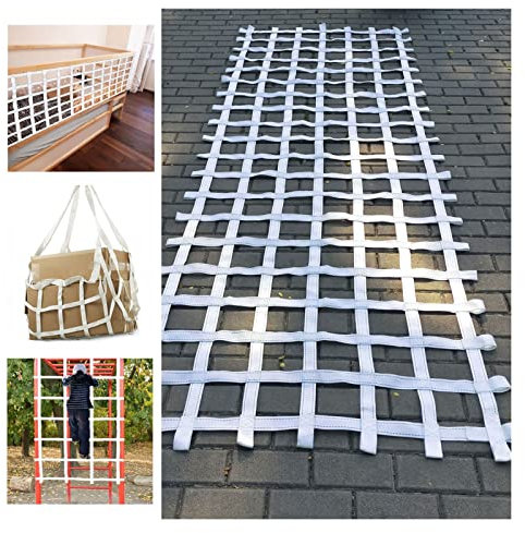 Fracht-Kletternetz, individuelle Größe, Outdoor-Dschungel, Fitnessstudio, Indoor-Spielset, Baumhaus-Zubehör, Kinderspielplatz, Spielplatz, Sicherheitsnetz, Decken-Hängematte, Netze