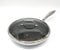 Cooksy 11 Inch Hexagon Surface Hybrid Stainless Steel Frying Pan with Lid