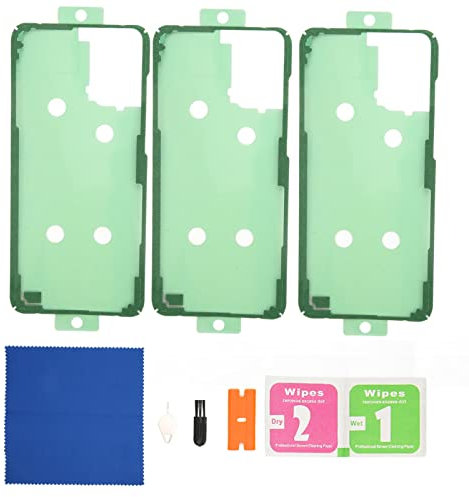 Geeignet für Galaxy S20 Plus G986 3-teiliges Klebeband für die Rückseite der Batterie mit Doppelseitigem Aufkleber für die Rückseite der Batterie, Leicht zu Reinigen und