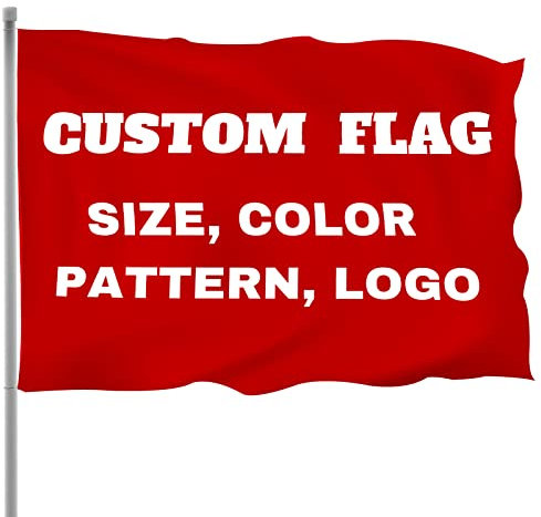 FSFLAG Individuelle Fahne, personalisiertes Banner, Dekorationsfahne 3,5 x 4,8 m, Festivalfahnen, individuelle Wimpelketten, individuelle Banner und Schilder