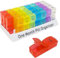 Liujiami Groß Monatlich Pillenbox Organizer 31 Tage Pillenetui 2 Mal pro Tag Am Pm Pillendose Tablettenboxmit 32 Fächern Medikamentenbox für Medikamente, Fischöl, Vitamine, Nahrungsergänzungsmittel