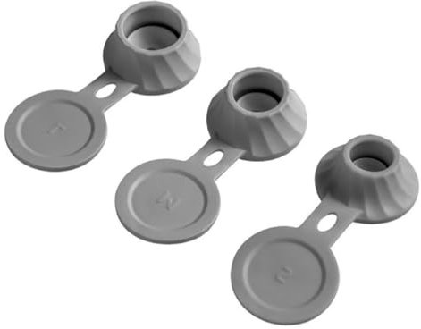 Set of 6 Home and Bathroom Bottle Emptying Cap Convenient Bottle Cap Seasoning Bottle Inverted Lid Leak Proof Bottle Emptying Cap Seasoning Bottle Lids