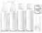 aqlbhz 9 Pcs Travel Bottle for Toiletries Refillable Leak Proof Travel Bottles Transparent Empty Cosmetic Air Bottles Cosmetic Shampoo Conditioner Handy Travel Essentials