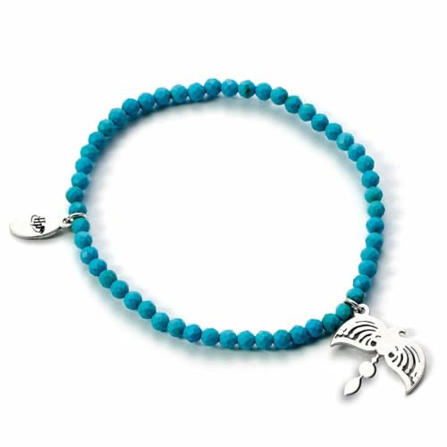 HARRY POTTER Kristall-Armband mit Diadem-Anhänger aus Sterlingsilber, Einheitsgröße, Sterlingsilber, One Size, Aus Sterlingsilber