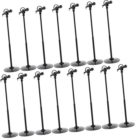 TOYANDONA 15St Mini-Mikrofon 1 12 Mikrofon Podcast-Mikrofon Spielzeug für Kinder kinderspielzeug Ornament Spielzeuge gefälschte Mikrofone Puppenhausverzierung Miniatur Zubehör Requisiten