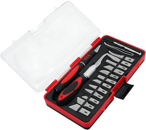 LYEAA 18Pcs Craft Set - Precision Carving Kit for Art, Modeling, and Household DIY