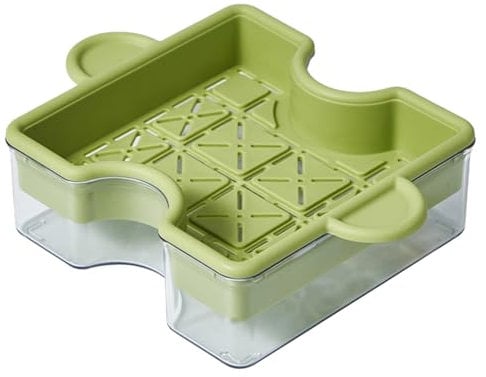 Cat Grass Planter for Indoor Cats - Puzzle Design Catnip Planter with Double Layer - Hydroponics Planting Box, Multifunctional Soilless Cat Grass Tray for Home Pet Shop Cattery