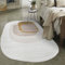 Mazovia Modern Unregelmäßig Teppich - Kurzflor - Weich Teppich für Wohnzimmer, Schlafzimmer, Esszimmer - ÖKO-TEX Wohnzimmerteppich – Teppiche - Beige Creme Gold – 140 x 200 cm