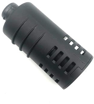 NIBOTT 25 mm Luftansaugschalldämpfer, 50 cm Langer Luftkanal, Faltenbalg, passend for Standheizungen wie Webasto und Eberspacher(Filter A)