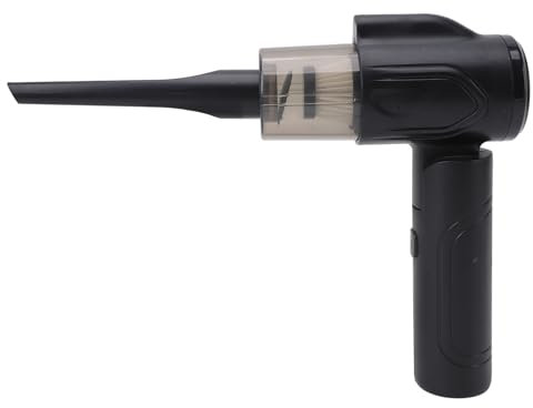 ZJchao Mini Aspirapolvere Portatile da 120 W 9000 Pa con Filtro Lavabile, Piccolo Aspirapolvere Senza Fili con Ricarica USB per Scrivania di Casa Auto, Motore in Rame, Tre di Porte