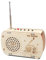 Construir un kit de radio,Kits de radio para construir | Set de aprendizaje electrónico de radio de madera,Juguetes electrónicos de experimentos científicos, kit de proyecto de vástago, juguete educat