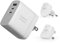 Native Union Fast GaN Charger PD67W – Ultra-Compact Three-Port Power Delivery Enabled USB-C & USB-A Travel Charger – Up to 67W – MacBook Pro, iPads, iPhones, Pixel, Galaxy & More (White)