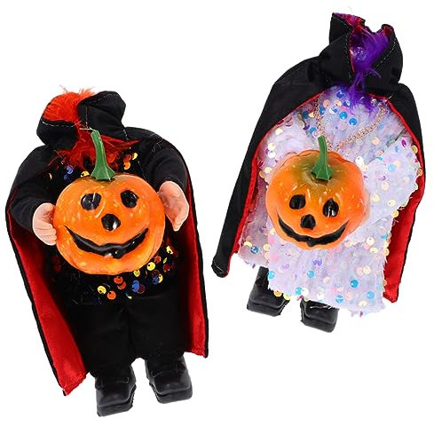 ibasenice 2stücke Halloween Deko GNOME Gesichtslose Gnomenspielzeug Für Festliche Tischdekoration Für Halloween Und Erntedankfest